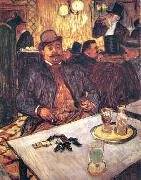  Henri  Toulouse-Lautrec M. Boileau Au Cafe China oil painting reproduction